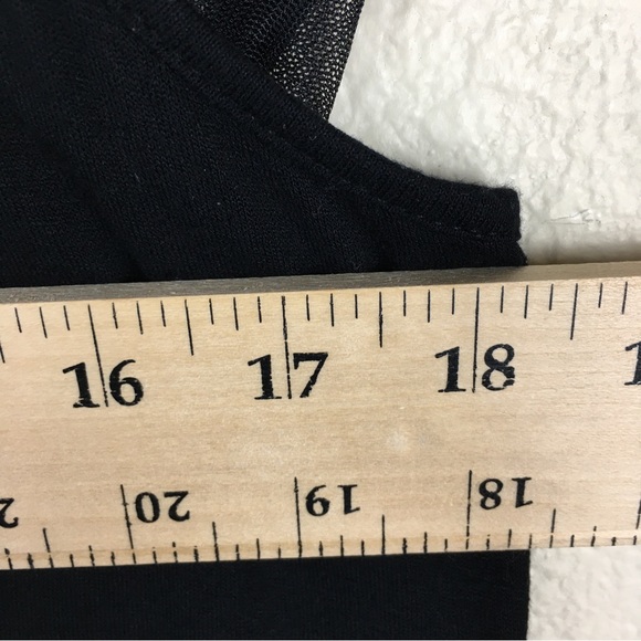 MOHITO COLLECTION Black Sheer Over Layer "Gorgeous" Black Tank "Happiness looks - Picture 6 of 10